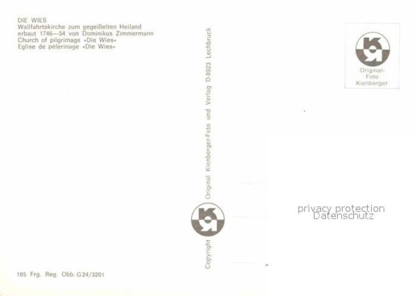 Wies Allgaeu Fliegeraufnahme Wallfahrtskirche – Bild 2