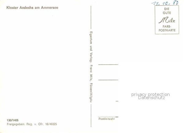 Kloster Andechs Fliegeraufnahme mit Ammersee – Bild 2