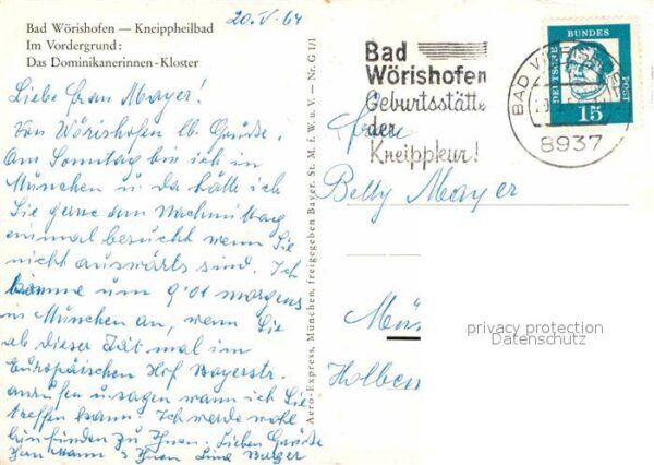 Bad Woerishofen Fliegeraufnahme Dominikanisches Kloster – Bild 2