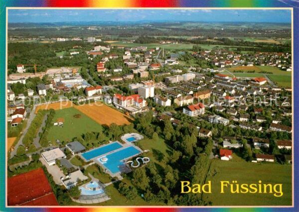 Bad Fuessing Fliegeraufnahme Thermalbad