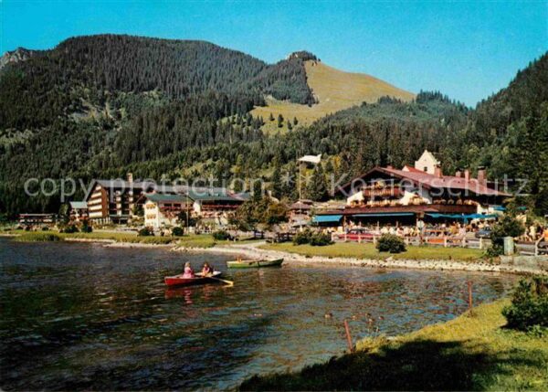 Spitzingsee Bergdorf Postgasthof St. Bernhard Spitz