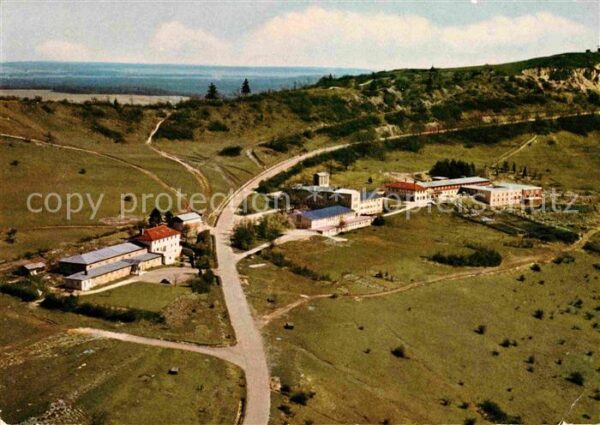 Hesselberg Gunzenhausen Fliegeraufnahme Volkshochschule
