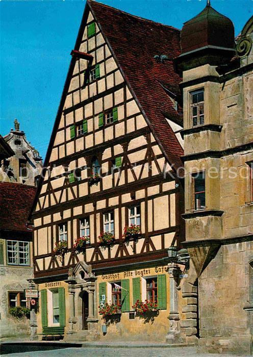 Wolframs-Eschenbach Gasthof Alte Vogtei Fachwerk