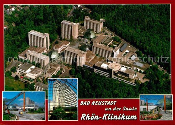 Bad Neustadt Fliegeraufnahme Rhön Klinikum