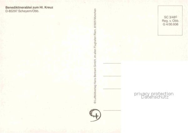 Scheyern Fliegeraufnahme Benediktinerabtei zum H – Bild 2