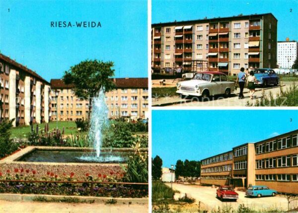 Weida Riesa Wohnblöcke Greifswalder-Strasse Villeru