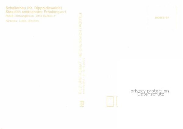 Schellerhau Erholungsheim Otto Buchwitz – Bild 2