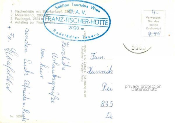 Fischerhuette Schneeberg Mosermandl Faulkogel – Bild 2