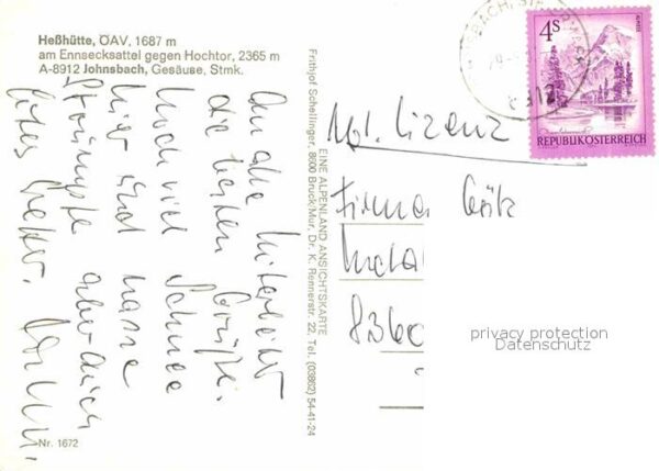 Hesshuette Johnsbach Gesäuse – Bild 2