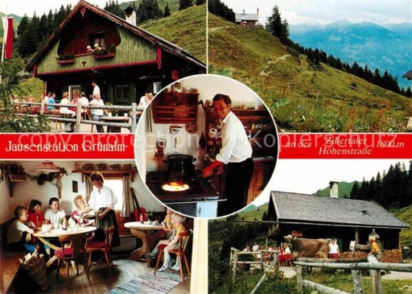 Hippach Jausenstation Grünalm Zillertaler Höhen