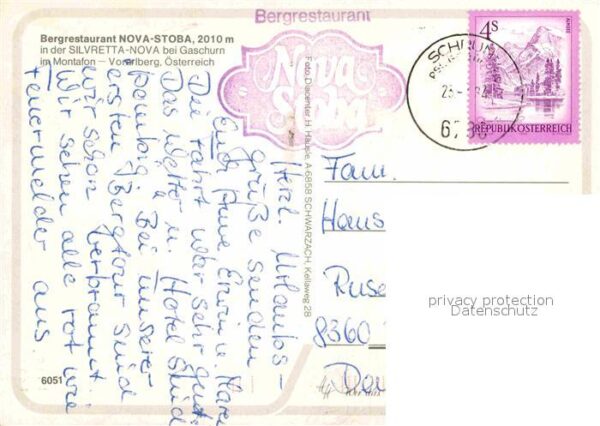 Gaschurn Vorarlberg Bergrestaurant Nova-Stoba – Bild 2