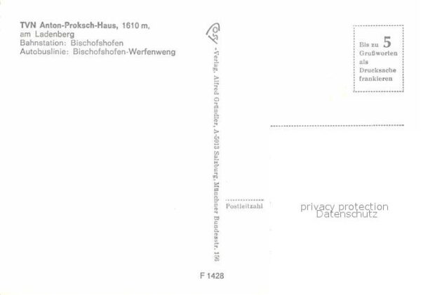 Bischofshofen TVN Anton-Proksch-Haus – Bild 2