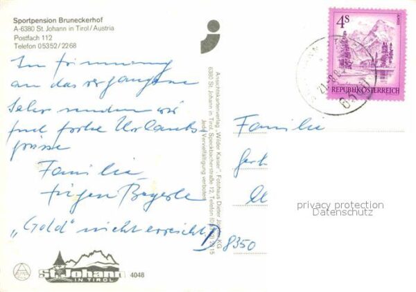 St Johann Tirol Sportpension Bruneckerhof – Bild 2
