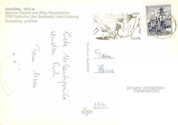 Viehofen Jahnhütte Hirschbichler – Bild 2