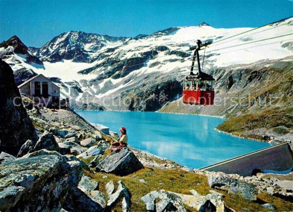 Rudolfshuette Weisssee Seilbahn-Bergstation Weiß-See Tauernkog