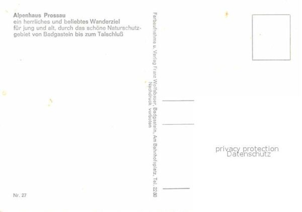 Prossau Alpengasthof Badgastein Pferdekutsche – Bild 2