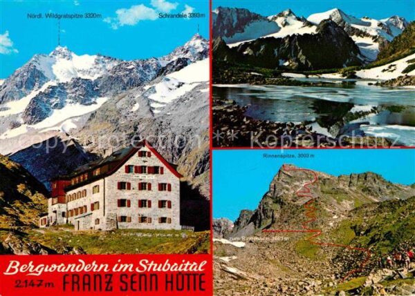Neustift Stubaital Tirol Franz Senn Hütte