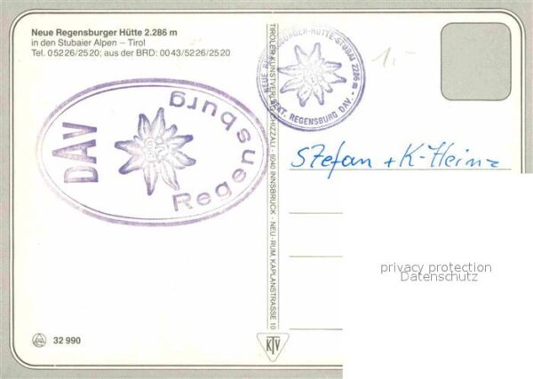 Regensburgerhuette Oesterreich Stubaier Alpen – Bild 2