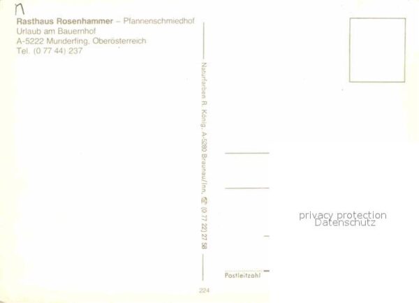 Munderfing Oberoesterreich Rathaus Rosenhammer – Bild 2