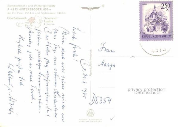 Hinterstoder mit Gr. Priel und Spitzmauer Fliegerauf – Bild 2