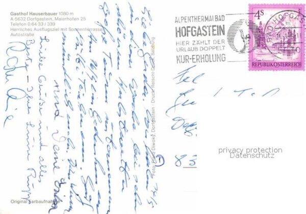 Dorfgastein Gasthof Hauserbauer – Bild 2