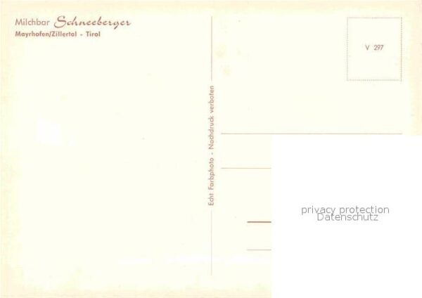 Mayrhofen Zillertal Milchbar Schneeberger – Bild 2