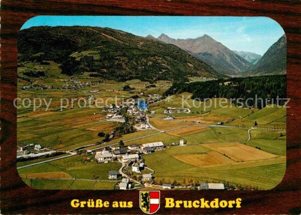 Bruckdorf Fliegeraufnahme Fannigberg bei Mariapfa
