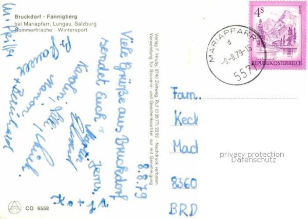 Bruckdorf Fliegeraufnahme Fannigberg bei Mariapfa – Bild 2