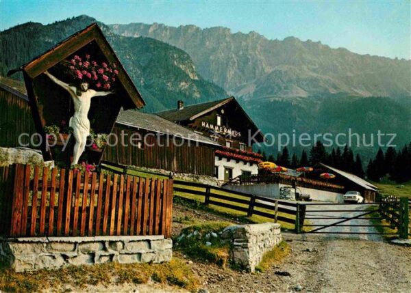 Leutasch Hämmermoosalm im Gaistal gegen Teufelsg