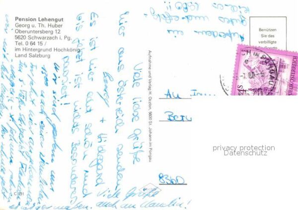 Schwarzach Pongau Pension Lehengut Georg und Th. Huber – Bild 2