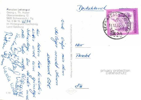 Schwarzach Pongau Pension Lehengut mit Hochkönig – Bild 2