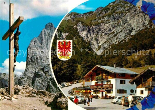 Walchsee Tirol Stripsenjochkreuz mit Predigtstuhl Grie