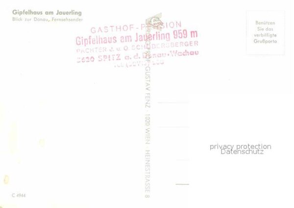 Jauerling Gipfelhaus am Jauerling mit Donau Sende – Bild 2