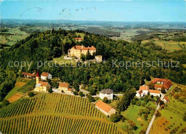Graz Steiermark Fliegeraufnahme Schloss Kapfenstein