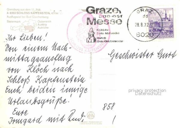 Graz Steiermark Fliegeraufnahme Schloss Kapfenstein – Bild 2