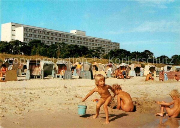 Zinnowitz Ostseebad Strandleben und Ferienheim Roter Oktobe