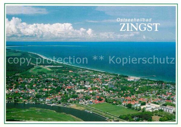 Zingst Ostseebad Fliegeraufnahme Fischland Darß Zingst