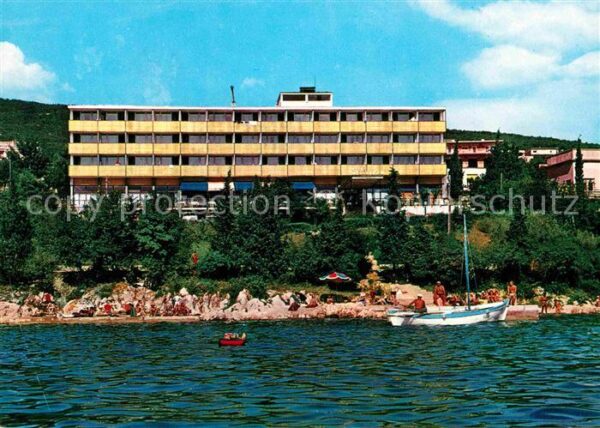 Crikvenica Kroatien Strandpartie