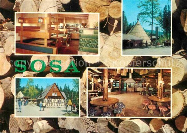Sosa Erzgebirge Restaurant Köhlerhütte und Meiler