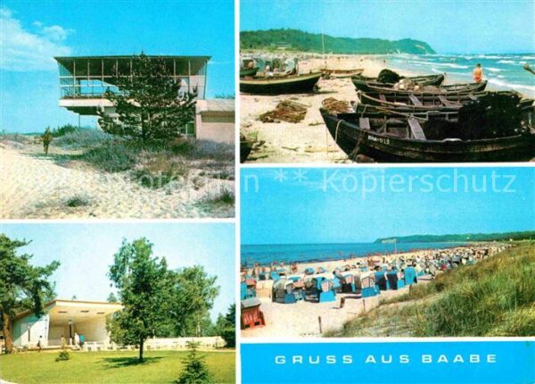 Baabe Ostseebad Ruegen Inselparadies Fischerstrand Konzertplat
