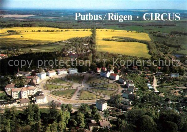 Putbus Ruegen Fliegeraufnahme Circus
