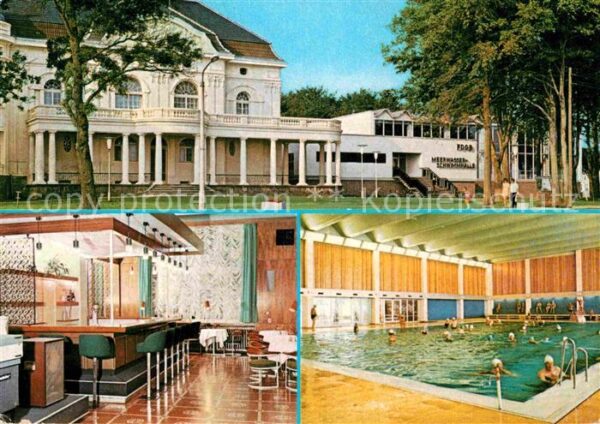 Kuehlungsborn Ostseebad Meerwasserschwimmbad