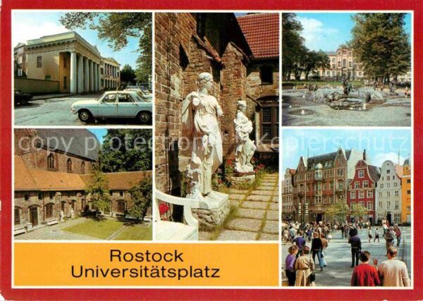 Rostock Neue-Wache Klosterinnenhof Universitäts