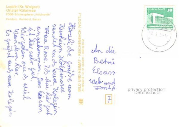 Loddin Kölpinsee Erholungsheim Kölpinshöh – Bild 2