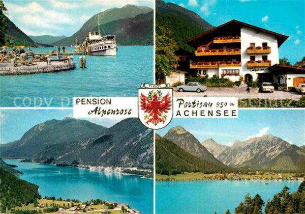 Pertisau Achensee Pension Alpensee Seepartien