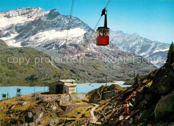 Salzburg Oesterreich Mittelstation Tauernmoos-See Seilbahn E
