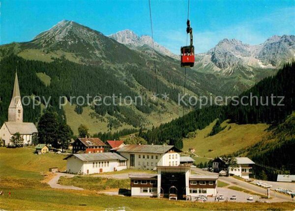 Mittelberg Kleinwalsertal mit Walmendingerhorn-Bahn