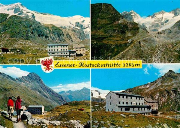 Praegraten Grossvenediger Essener-Rostockerhütte im Maurertal