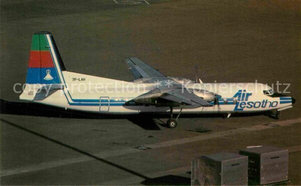 Flugzeuge Zivil Air Lesotho 7P-LAH Fairchild-Hiller FH-
