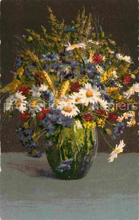 Blumen Künstlerkarte